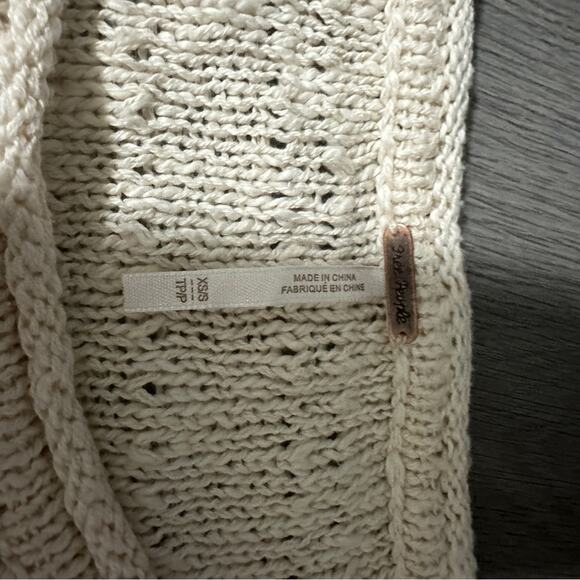 Free People Side Split Pullover Sweater Dress Women's Size XS/S Rust - Picture 6 of 11